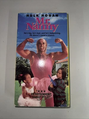 Mr. Nanny (VHS, 1993) Hulk Hogan, Sherman Hemsley - Image 1 of 4