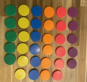 VTG Stop Dot Game #5406 Mattel 1969 PIECES ONLY Replacement Parts - Picture 1 of 4