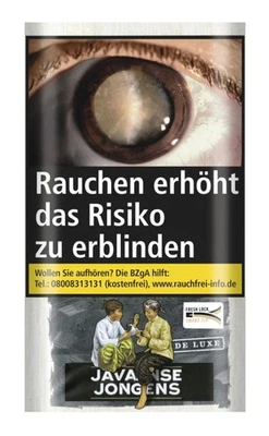 Javaanse Jongens De Luxe Zigarettentabak 6 Pouches á 30 gr. zu 10,00/60,00 - Bild 1 von 4