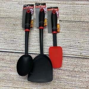 Cooking Concepts Kitchen Utensils Set Nylon Spoon Turner Silicone Spatula NWT - Picture 1 of 6