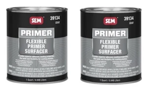 SEM 39134 Flexible Primer Surfacer for Automotive Bumper Covers Plastics 2 Quart - Picture 1 of 1