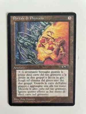 MTG ITALIAN ALLIANCES PHYREXIAN PORTAL NM MAGIC THE GATHERING RARE ARTIFACT - Image 1 of 4