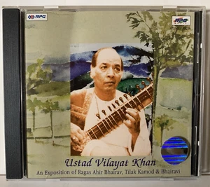Ustad Vilayat Khan–Ragas Ahir Bhairav, Tilak Kamod & Bhairavi RPG UK RARE NM-!! - Picture 1 of 3