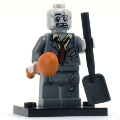 LEGO 8683 Minifiguras Serie 1 Zombie - Minifigura Rara Foto 1 de 3