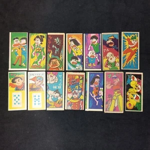 Menko Cards Set 60s Retro Showa Era Astroboy Nagashima Etc - Imagen 1 de 14