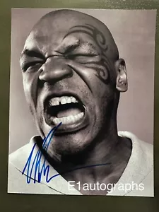 Foto firmata Mike Tyson 8x10 - rara prova esatta. Campione di boxe - Foto 1 di 2