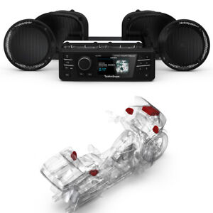 Radio + 4 Lautsprecher Bundle passend für Harley-Davidson® Road Glide™ Ultra