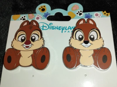 Prendedor Chip and Dale- Big Feet Series Disney Land Paris Dlrp Dlp Oct 2023 Foto 1 de 3