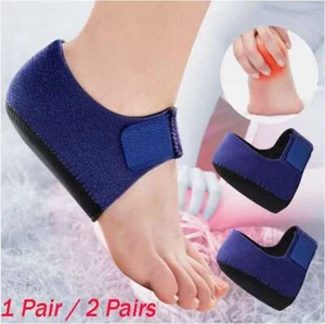 2/4Pcs Heel Protectors Pads Plantar Fasciitis Arch Wrap Support Foot Pain Relief - Bild 1 von 15