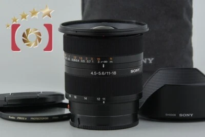 Near Mint!! Sony DT 11-18mm f/4.5-5.6 SAL1118  Sony A Mount Lens - Image 1 of 4