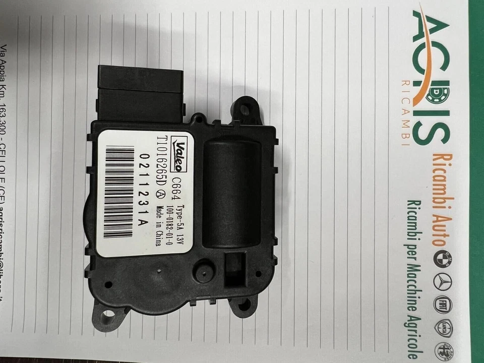 FCA ATTUATORE MOTORINO CLIMA TEMPERATURA ORIGINALE ALFA GIULIETTA 1.6 2.0 D 50521923