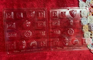 2 Mardi Gras Chocolate Molds with 14 Pieces On Each - Picture 1 of 2