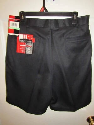 НОВЫЕ черные плиссированные шорты для гольфа Grand Slam Performance ~ мужская талия 34 ~ розничная цена 42 долл. США - Изображение 1 из 4