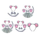 1/3/4/5 Kid Fancy-Costume Kit Accessory Mouse Cosplay Halloween Costumes