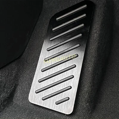 LHD Black Aluminium Car Footrest Dead Pedal Cover Trim For 2023-2024 Honda CR-V - Image 1 of 4
