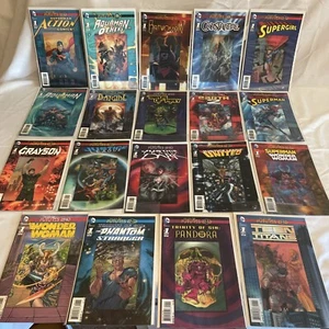 DC Comics New 52 Futures End #1s 3D Lenticular lot of 19 - Picture 1 of 10