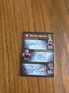 Minkah Fitzpatrick 2018 MAJESTIC TRIPLE ROOKIE AUTOGRAPH CARD Alabama AUTO SP/10 - Picture 1 of 2