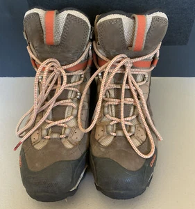 Oboz B-dry B-Fit Womens Waterproof Trail Hiking Boot Brown Orange Size 9.5 - Picture 1 of 7