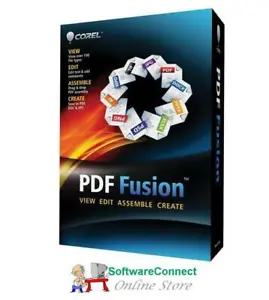 Corel PDF Fusion pdf create edit assemble combine jpeg to pdf Genuine GUARANTEE! - Picture 1 of 1