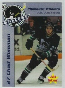 2000-01 Plymouth Whalers (OHL) Chad Wiseman