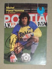 FiFA'1990+1994+EURO'1980 BELGiUM 'A' # 1 MiCHEL PREUD'HOMME-HAND SIGNED CARD # 1