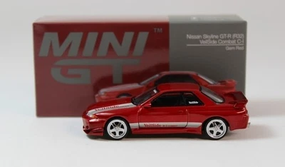TSM MINI GT Nissan Skyline GT-R R32 Veilside Comabat 1993 1/64 MGT00987-R - Immagine 1 di 3