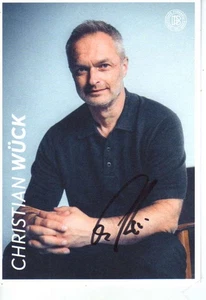 Christian Wück DFB Damen handsignierte Autogrammkarte 2025 Frauen - Bild 1 von 2