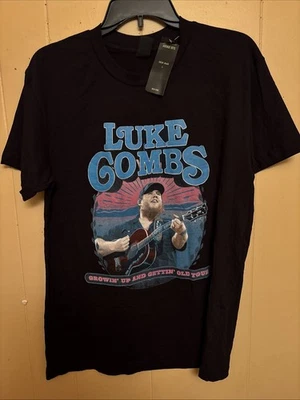 Gráfico Luke Combs Growing’ Up And Gettin’ Old Tour 2024 novo com etiquetas - Imagem 1 de 4