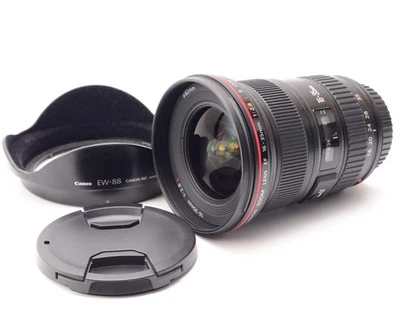 Canon EF 16-35mm F/2.8 L II USM Lens - With Hood and Front and Rear Lens Caps - Image 1 of 4