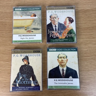 P.G. Wodehouse BBC RADIO COLLECTION 8 x Audio Cassette Tapes Bundle Collection - Image 1 of 4