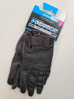 Guantes de ciclismo Shimano Transit para mujer con dedos completos, ciclismo, equitación, cuervo. Foto 1 de 4