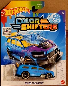 Hot Wheels Color Shifters Nitro Tailgater 2018 Blue To Purple  - NEW GBF27 - Picture 1 of 5