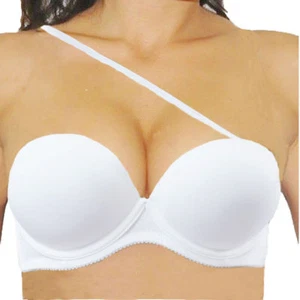 Super Boost Multiway Push up BH Dick Gepolstert Unterstützung Hinzufügen 1 Cup Trägerlos Heiß - Bild 1 von 17