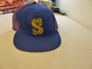 Vintage Seattle Mariners Sports Specialties Snapback Hat NOS Deadstock - Picture 1 of 10