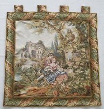 Vintage French Romance in Forest Scene Beautiful Wall Hanging Tapestry 120x118cm