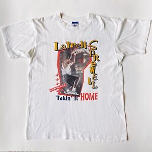 Latrell Sprewell Vintage 90s Converse Basketball T-Shirt XL Cons