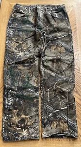 Wrangler Pro Gear Realtree Camo Denim Jeans Men's Pants Size 36x30 PG001AX - Picture 1 of 10