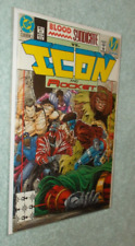 ICON # 6 VG- DC MILESTONE COMICS 1993 ROCKET BLOOD SYNDICATE