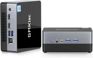 Brand New - GMKtec Mini PC Windows 11 Pro Intel i5-8279U 8GB DDR4 RAM 256G SSD - Picture 1 of 9