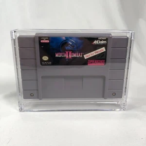 Mortal Kombat II 2 (SNES) Super Nintendo Not For Resale Demo Cartridge NFR *LESEN - Bild 1 von 7