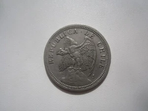 BONITO GRADO 1933 CHILE UN PESO - Imagen 1 de 2