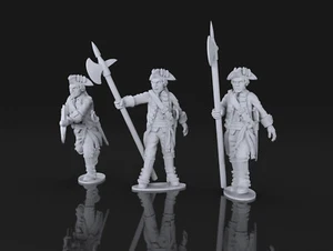 AWI British Infantry Command - Picture 1 of 8