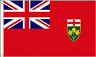 Ontario Flag - Canada Canadian Choice of 3' x 2' 5' x 3' & Small Hand Flags