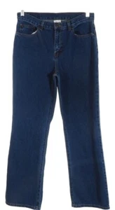 Pantalones de mezclilla vintage Spiegel para mujer talla M azul Sloan St piedra lavados rectos - Imagen 1 de 7