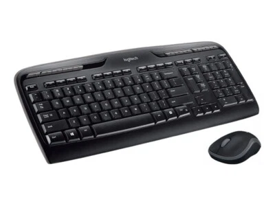 LOGITECH MK330 RF Wireless QWERTZ Deutsch Tastatur & Maus Set 2.4 GHz Schwarz - Bild 1 von 4
