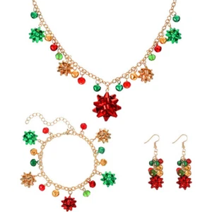 1 Set Dangle Earrings Christmas Jewelry Christmas Earrings - Picture 1 of 12