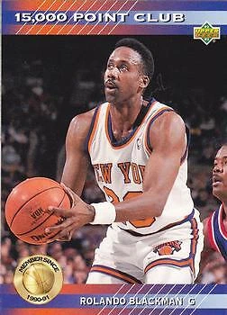 1992-93 Upper Deck #PC9 Rolando Blackman 15000-Point Club