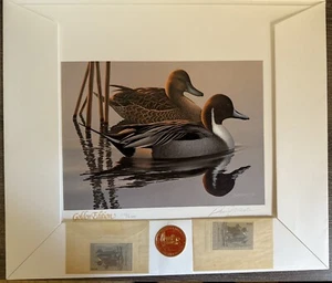 RW50 - Federal Duck Print Golden Anniversary Edition With Stamps. #02 RW50ga - Picture 1 of 3