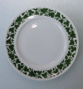 PLATO DESIERTO: plato de pastel 19cm Königl. pr. Tettau antiguo Tettau Weinlaub Alemania - Imagen 1 de 5