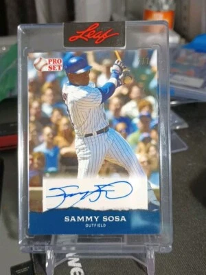 2022 LEAF PRO SET SAMMY SOSA AUTO #2/7 - Image 1 of 2